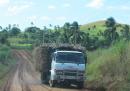 We pass lots of trucks carrying sugar cane to the Mill in Labasa